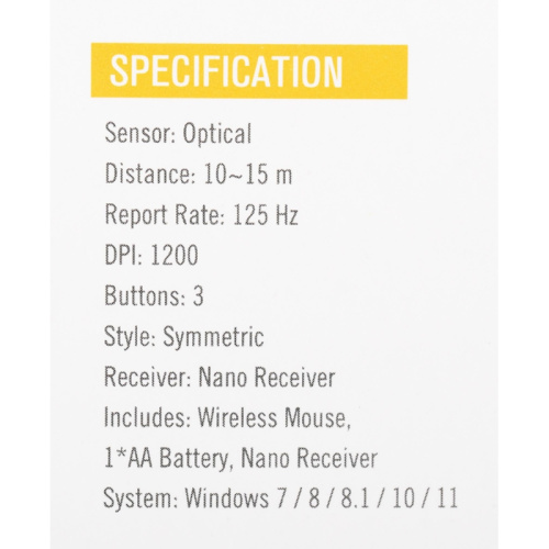 G3-200NS Мышь A4Tech V-Track G3-200NS черный оптическая 1200dpi беспров. USB 3but фото 4 G3-200NS Мышь A4Tech V-Track G3-200NS черный оптическая 1200dpi беспров. USB 3but фото 4