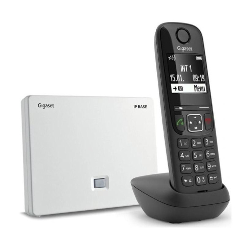 S30852-H3124-R101 Телефон IP Gigaset AS690IP BASE RUS черный (S30852-H3124-R101) фото 2