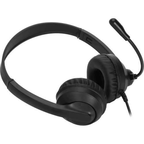 1900379 Наушники с микрофоном Оклик HS-M500 черный 1.8м накладные оголовье (1900379) фото 3