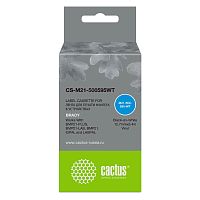 CS-M21-500595WT -/ Картридж ленточный Cactus CS-M21-500595WT черный для Brady BMP21-PLUS, BMP21-LAB