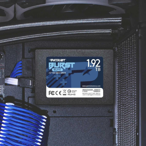 PBE192TS25SSDR Твердотельный накопитель Patriot SATA-III 1.92TB PBE192TS25SSDR Burst Elite 2.5" [PBE192TS25SSDR] фото 7