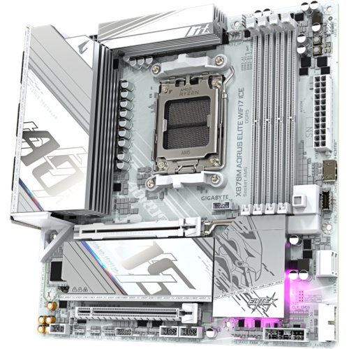X870MAELITEWF7ICE Материнская плата/ X870M A ELITE WF7 ICE фото 7