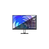 ELA5444EU Монитор Xiaomi 23.8" Monitor A24i 1920x1080, IPS, 16:9, 178° /178°, 100 Hz, 6 ms GTG, 250 cd/m2, 1000:1, Наклон экрана, 1xHDMI (v.2.0), 1xDP (v.1.4), sRGB 99%, HDR10, VESA 75x75, Black, EU P24FBA-RAGL (ELA5444EU)