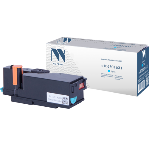 NV-106R01631C -/ Тонер-картридж NVP NV-106R01631 Cyan для Xerox Phaser 6000 / 6010 (1000k) NV-106R01631C -/ Тонер-картридж NVP NV-106R01631 Cyan для Xerox Phaser 6000 / 6010 (1000k)