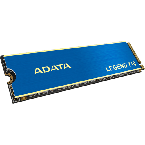 ALEG-710-512GCS Твердотельный накопитель/ ADATA SSD LEGEND 710, 512GB, M.2(22x80mm), NVMe 1.4, PCIe 3.0 x4, 3D NAND, R/W 2400/1000MB/s, IOPs 90 000/150 000, TBW 130, DWPD 0.23, with Heat Sink (3 года) фото 4