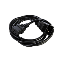R-16-Cord-C19-C20-1.8 Шнур питания IEC 60320 C19/IEC 60320 C20, 16 А / 250 В (3 х 1,5), длина 1,8 м, чёрный