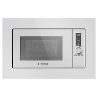JBMO820GW01 Микроволновая печь MAUNFELD/ Микроволновая печь MAUNFELD, встраиваемая, мощность 1080 Вт, полезный объем 20 л, тэновый гриль, мощность гриля 800 Вт, таймер, 6 режимов, электронное управление, цвет белый