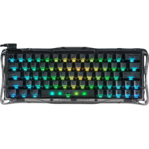 6972448924542 Игровая клавиатура/ Клавиатура с магнитными свичами Gravastar Mercury V60 XTAL NBK