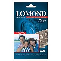 Фотобумага Lomond 1103302 10x15/260г/м2/20л./белый полуглянцевое для струйной печати