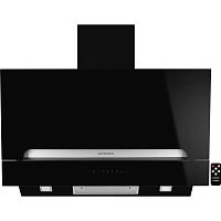 F993 Наклонная вытяжка Kuppersberg/ Настенная вытяжка, ширина 90 см, отвод/рециркуляция, подъемные амортизаторы, 850 м3/час, управление электронное сенсорное, таймер, дисплей, 5 скоростей, светодиодное освещение 2х2 Вт, металлические жироулавливающие филь