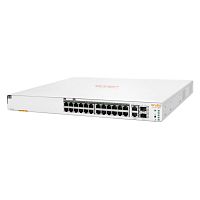 JL807A Коммутатор HPE JL807A HPE Aruba IOn 1960 24G 2XT 2XF 370W Managed L2+ 24*10/100/1000 2*10GBase-T 2SFP+ Switch