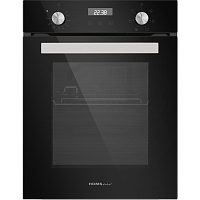 OEM451BK Шкаф духовой электрический HOMSair OEM451BK/ электрический, встраиваемый, электронное управление, 7 функций, 51 л., конвекция, гриль, эмаль легкой очистки, черный