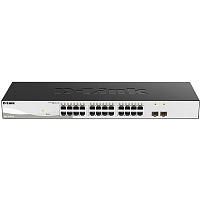 DGS-1210-26/F3A Коммутатор/ DGS-1210-26/F Smart L2 Switch 24х1000Base-T, 2х1000Base-X SFP, Compact CLI