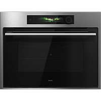 OCM64SSH Встраиваемый духовой шкаф ASKO/ Арт. 745550 ; Встраиваемый духовой шкаф ASKO, компактный, 45 см, объем 50 л, TFT дисплей с сенсорными кнопками и поворотным переключателем, 11 режимов приготовления, AirFry, 5 комби-режимов приготовления с СВЧ, 116