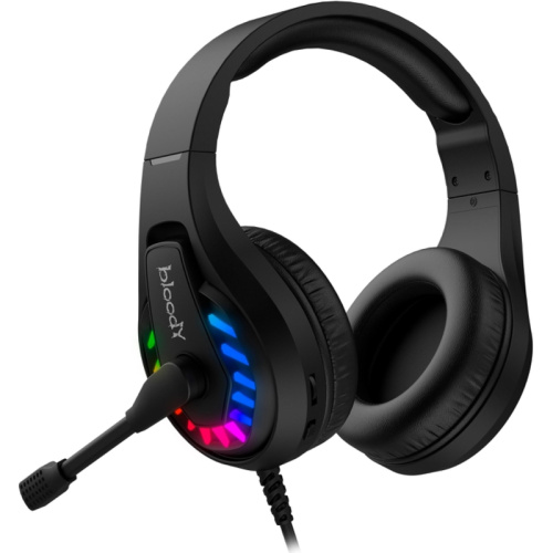 G230 Наушники с микрофоном A4Tech Bloody G230 черный 2м накладные USB оголовье (G230) фото 7 G230 Наушники с микрофоном A4Tech Bloody G230 черный 2м накладные USB оголовье (G230) фото 7