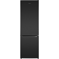 MFF176SFSB Холодильник MAUNFELD/ Холодильник MAUNFELD MFF176SFSB, ВхШхГ 1760х540х550, стандартный компрессор, SmartFrost, объем 263 (188+75) л, электронное управление, LED освещение, энергоэффективность А+, цвет черный