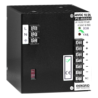 PS-48500/I Блок питания/ OSNOVO Промышленный блок питания. DC48V, 10,5A (500W). Диапазон входных напряжений: AC195-265V