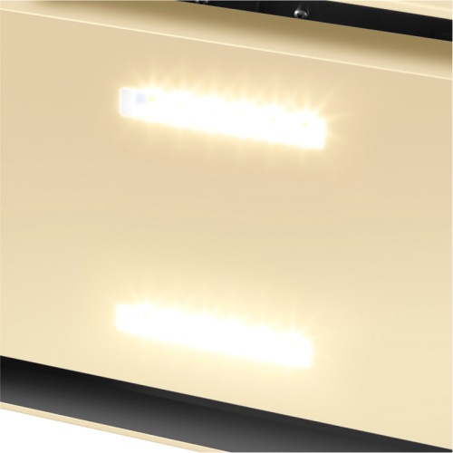 BathPlus402ILbeige Вытяжка MAUNFELD/ 1150 м3/ч, островная, электронное управление, 4 скорости, белый фото 7
