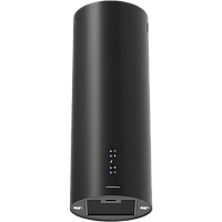 WL-TUBA35B Вытяжка Kuppersberg/ Вытяжка Kuppersberg, цилиндрическая, настенная, 35 см, электронное кнопочное управление, таймер, отвод/рециркуляция, 3 скорости, производительность 850 м3/ч, LED освещение, обратный клапан, уровень шума 68 дБ, угольный филь