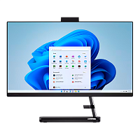 F0GH0171RU Моноблок/ Lenovo IdeaCentre AIO 3 24IAP7 23.8"(1920x1080 IPS)/Intel Core i3 1215U(1.2Ghz)/8192Mb/512SSDGb/noDVD/Int:Intel UHD Graphics/Cam/BT/WiFi/war 1y/7.03kg/black/noOS + RU kbd, mouse USB