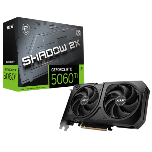GeForce RTX 5060 Ti 8G SHADOW 2X OC PLUS