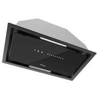 KHI6997GN Встраиваемая вытяжка Korting/ Полностью встраиваемая, в шкаф шириной 60 см, электронное сенсорное управление TOUCH SLIDER, 5 режимов, 950 м3/ч., таймер, сенсор дыма и пара (с функцией автоматического включения), пульт ДУ, алюминиевые жировые фил