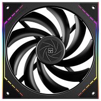 TL-M14 Кулер для корпуса/ Case Cooler Thermalright TL-M14 (140x144x25mm, 4-pin PWM, ARGB, 88.75CFM, 23.7dBA, 1500RPM, Black)