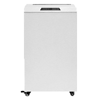 УО65-4 Уничтожитель документов ГЕЛЕОС УО65-4, DIN P-4 (4 ур-нь секр.), фрагмент 3,9х30мм, 27-30 лист (70г/м2), CD/пл.карты/скрепки/скобы, 65 литров