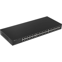 TL-SF1048 Коммутатор/ 48-port 10/100M Switch, 48 10/100M RJ45 ports, 1U 19-inch rack-mountable steel case