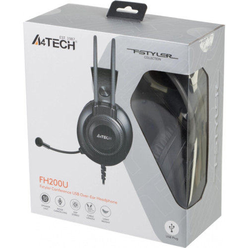 FH200UGREY Наушники с микрофоном A4Tech Fstyler FH200U серый 2м накладные USB оголовье (FH200U GREY) фото 11 FH200UGREY Наушники с микрофоном A4Tech Fstyler FH200U серый 2м накладные USB оголовье (FH200U GREY) фото 11