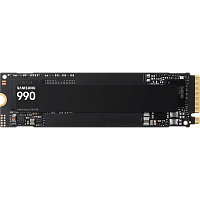 MZ-V9V1T0BW Твердотельные накопители/ Samsung SSD 990, 1000GB, M.2(22x80mm), NVMe 2.0, PCIe 4.0 x4, V-NAND TLC, R/W 7150/6450MB/s, IOPs 700 000/1 100 000, TBW 400, DWPD 0.33 (12 мес.)