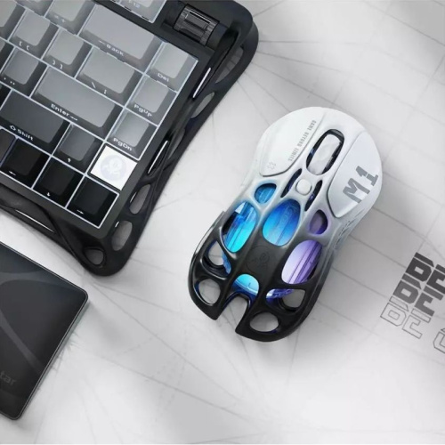 6972448923101 Игровая мышь/ Беспроводная игровая мышь Gravastar Mercury M1 Pro Gradient Чёрный фото 8