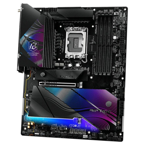 Z890RIPTIDEWIFI Материнская плата ASRock Z890 RIPTIDE WIFI, RTL фото 5 Z890RIPTIDEWIFI Материнская плата ASRock Z890 RIPTIDE WIFI, RTL фото 5