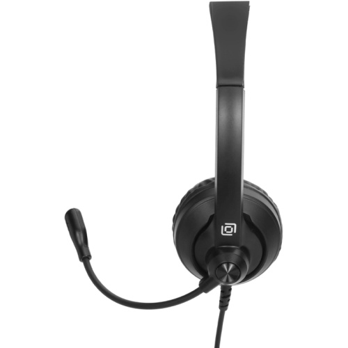 1900379 Наушники с микрофоном Оклик HS-M500 черный 1.8м накладные оголовье (1900379) фото 9