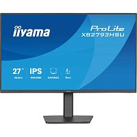 XB2793HSU-B1 Монитор Iiyama 27" ProLite XB2793HSU-B1 черный IPS LED 1ms 16:9 HDMI M/M матовая HAS Piv 350cd 178гр/178гр 1920x1080 120Hz DP FHD USB 6кг