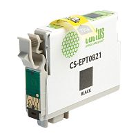 -/ Картридж струйный Cactus CS-EPT0821 T0821 черный (13.8мл) для Epson Stylus Photo R270/290/RX590