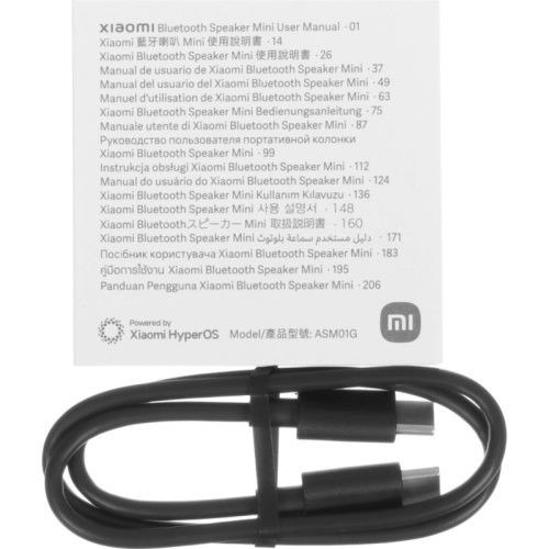 QBH4274GL Колонка порт. Xiaomi Mini черный 6W 2.0 BT 10м 2000mAh (QBH4274GL) фото 7