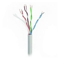 UPC-5004E-SOL Кабель Cablexpert UPC-5004E-SOL UTP5e, 4 пары, 0.48 мм, CCA, однож., 305 м, серый (050630)