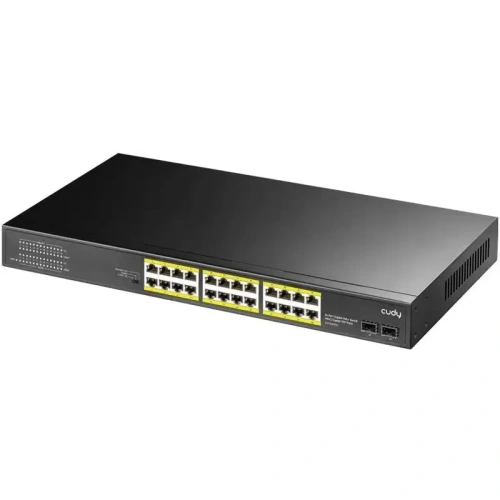 GS1028PS2 Коммутатор/ 24-Port Gigabit PoE+ Switch with 2 SFP ports 300W