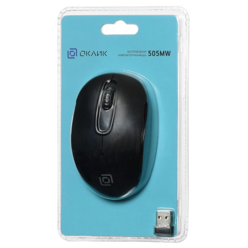 1018256 Мышь Oklick 505MW черный оптическая 1000dpi беспров. USB для ноутбука 3but (1018256) фото 11 1018256 Мышь Oklick 505MW черный оптическая 1000dpi беспров. USB для ноутбука 3but (1018256) фото 11