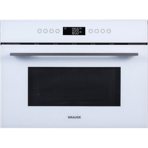 BWG45.0W Духовой шкаф Graude/ Встраиваемый, 45 см, с СВЧ, 8 режимов, белый цвет