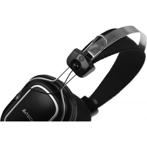 HU-50 Наушники с микрофоном A4Tech HU-50 черный 2м накладные USB оголовье фото 11 HU-50 Наушники с микрофоном A4Tech HU-50 черный 2м накладные USB оголовье фото 11