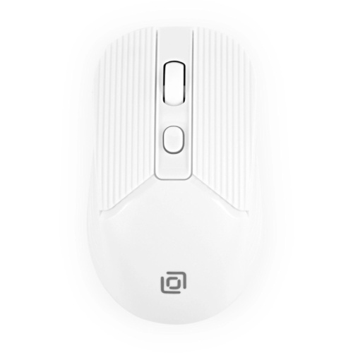 1885186 Мышь Oklick 509MW white белый оптическая 1600dpi беспров. USB для ноутбука 4but (1885186)