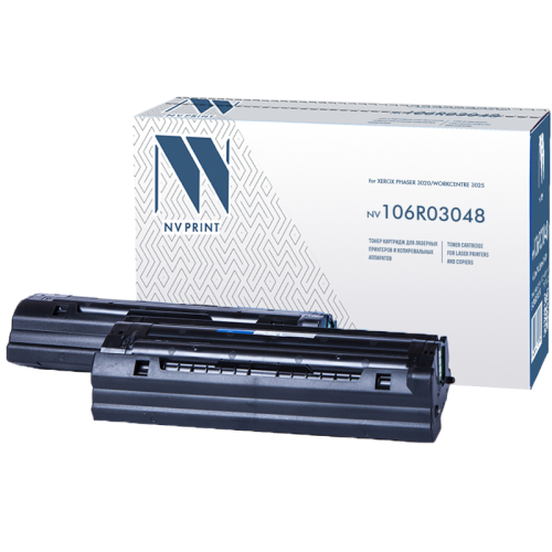 -/ Тонер-картридж NVP NV-106R03048 для Xerox Phaser 3020/WorkCentre 3025 (3000k)