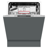 GSM6072 Встраиваемая посудомоечная машина Kuppersberg/ Полноразмерная, Посудомоечная машина полностью встраиваемая, количество корзин: 2, ширина 60 см, 12 комплектов, электронное управление, цифровой дисплей, отсрочка старта до 24 часов, 7 программ, 7 тем