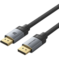 HGBHI Кабель Vention DisplayPort v2.1 20M/20M - 3м Тканевая оплетка