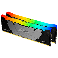 KF436C18RB2AK2/64 Память оперативная/ Kingston 64GB 3600MT/s DDR4 CL18 DIMM (Kit of 2) FURY Renegade RGB