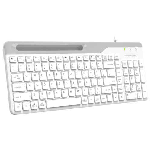 FK25WHITE Клавиатура A4Tech Fstyler FK25 белый/серый USB slim фото 3 FK25WHITE Клавиатура A4Tech Fstyler FK25 белый/серый USB slim фото 3