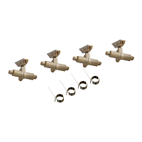 -/ Сепаратор тефлонового вала с пружиной для KYOCERA FS-1000 (CET)