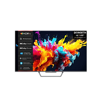 50Q67H 50", Ultra HD, QLED, 300Nit, Google TV, DVB-T2/C/S2, 2.0 ch Sound 10W*2 Dolby Atmos, 120Hz, 3 HDMI, 2 USB, Digital Audio Output, LAN, Composite output, CI, Выход для наушников, Central stand, 2025